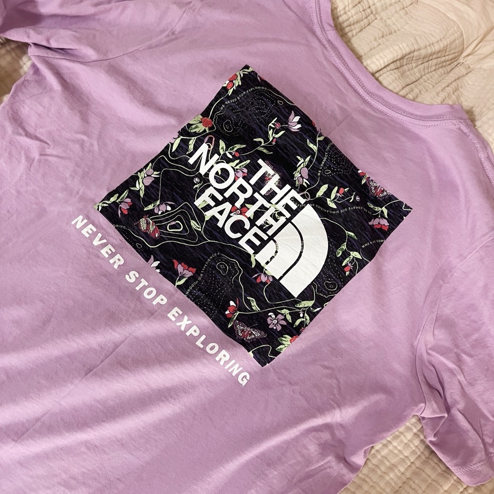 The North Face Lavender Graphic Tee